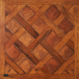 Versailles in Quercia di recupero e cotto artigianale